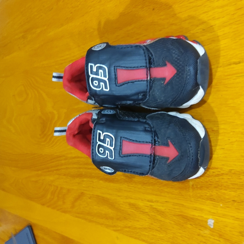 Disney cars light up toddler sneakers